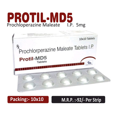 Prochlorperazine Maleate 5mg Tablets