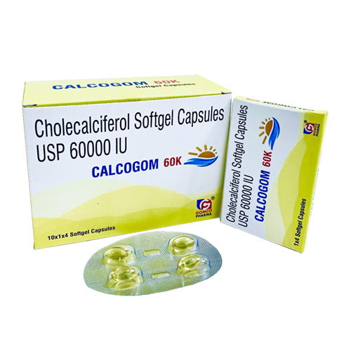 CALCOGOM-60K Softgel Capsules