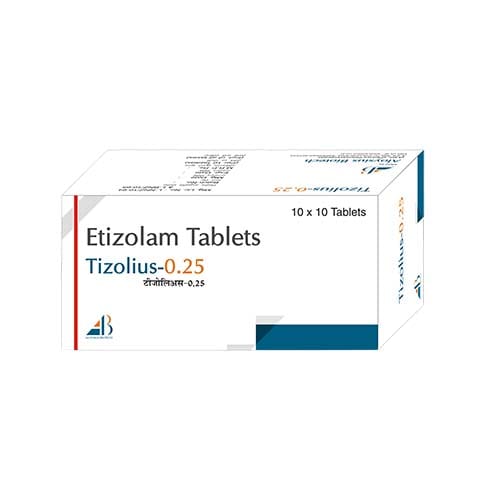 TIZOLIUS-0.25 Tablets