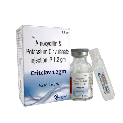 Amoxycillin 1GM Clavulanate Potassium 200Mg Injections