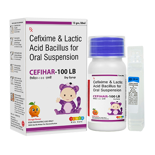 CEFIHAR-100 LB DRY SYRUP