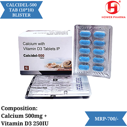 Calcidel-500 Tablets