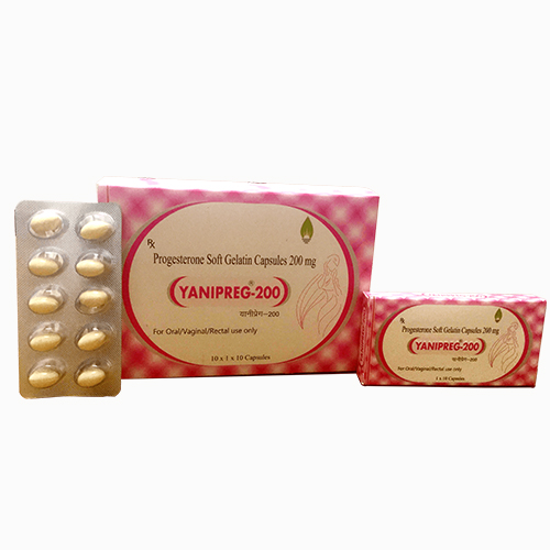 YANIPREG 200mg Softgel Capsules