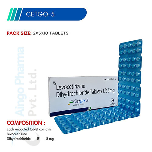 CETGO-5 TABLETS