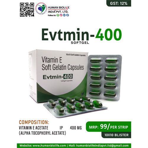 EVTMIN-400 SOFTGEL CAPSULES