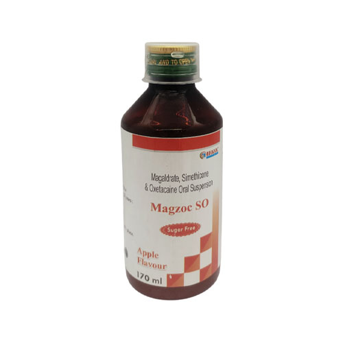 MAGALDRATE IP 480MG + SIMETHICONE I.P 20MG+ OXETACAINE B.P 10 MG SUSPENSION