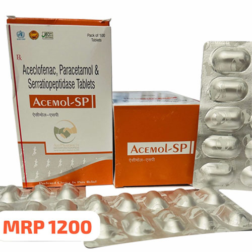 Acemol-SP Tablets (10*10)