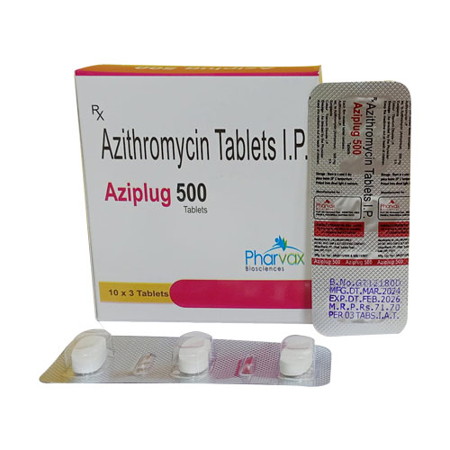 AZIPLUG-500 TABLETS