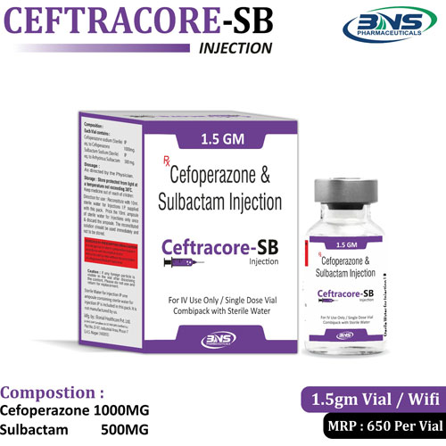 Ceftracore-SB Injection