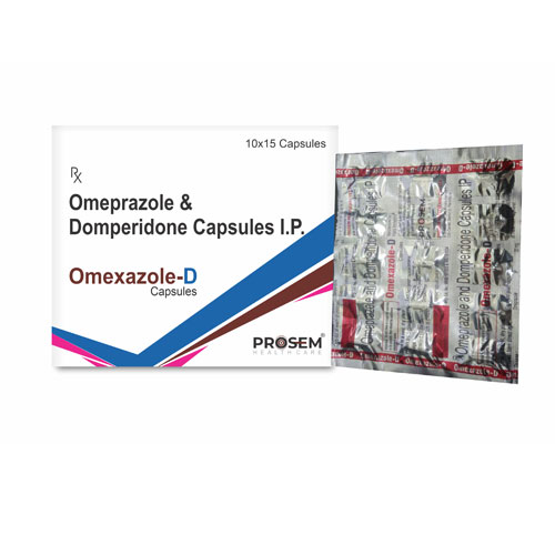 Omeprazole 20mg + Domperidone 10mg Capsules