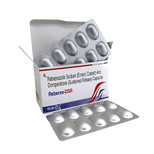 Rabeprazole 20 MG + Domperidone 30 MG CAPSULES