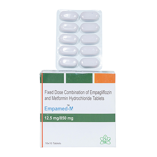 EMPAMED-M (12.5/850) Tablets