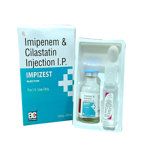 Imipenem 500mg + Cilastatin 500mg Injection