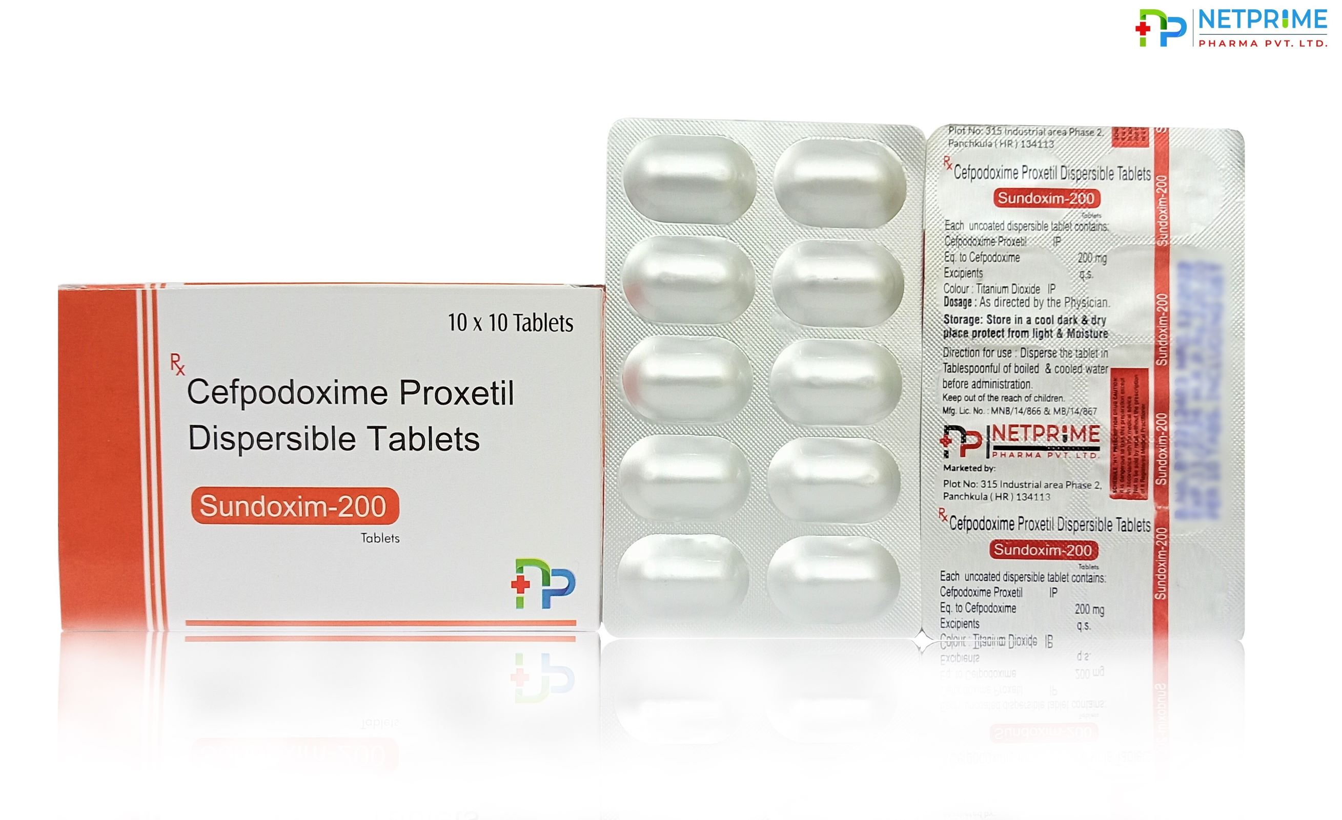 SUNDOXIM-200 Tablets