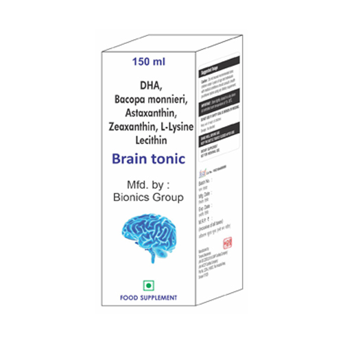 DHA+BACOPA MONNIERI+ASTAXANTHIN+ZEAXANTHIN+L-LYSINE LECITHIN Syrup