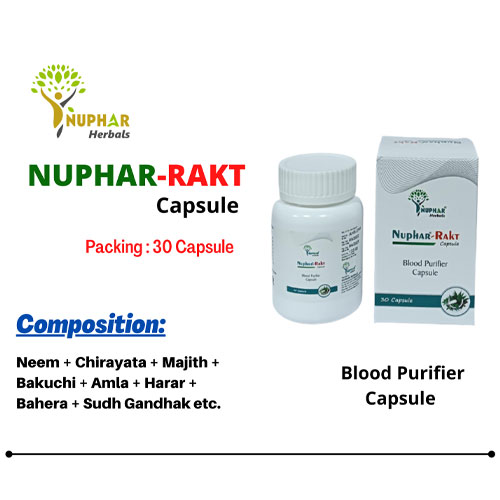 NUPHAR-RAKT (Blood Purifier Capsule)