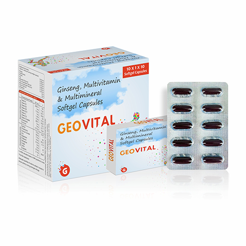 GEOVITAL SOFTGEL CAPSULES
