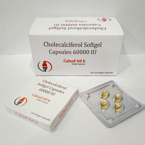 CALSOF-60K Softgel Capsules