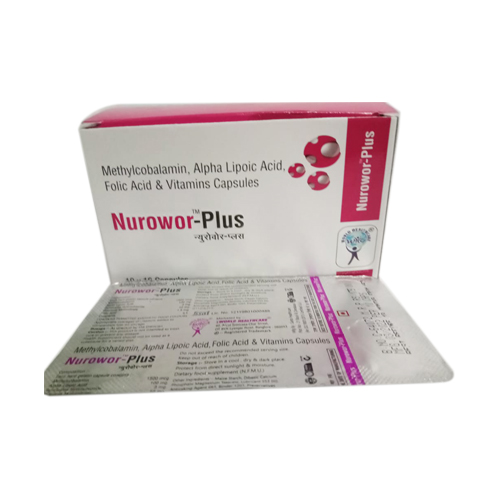 Methylcobalamin + Alpha Lipoic Acid+ Folic Acid+ Vitamins Capsules