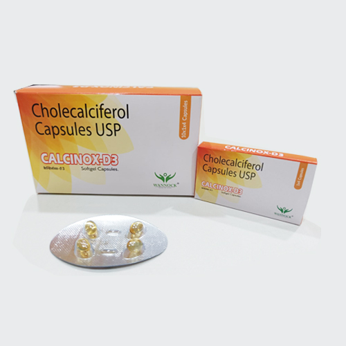 CALCINOX-D3 60K Softgel Capsules