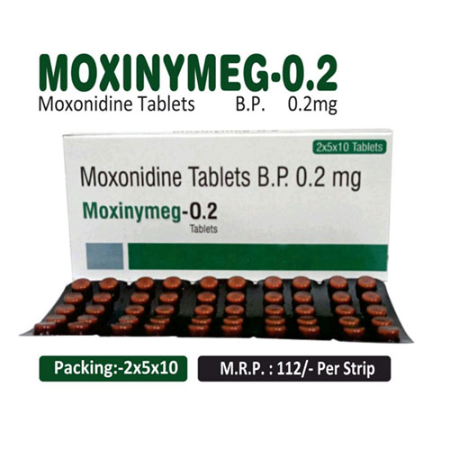 Moxonidine 0.2mg Tablets