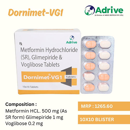 DORNIMET-VG1 TABLETS