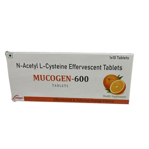 MUCOGEN-600 TABLETS