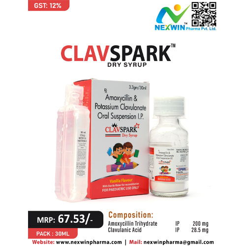 CLAVSPARK™-DRY SYRUP