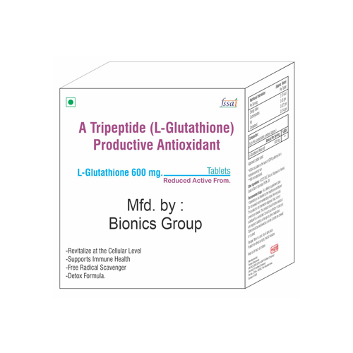 TRIPEPTIDE (L-GLUTATHIONE) PRODUCTIVE ANTIOXIDANT Tablets