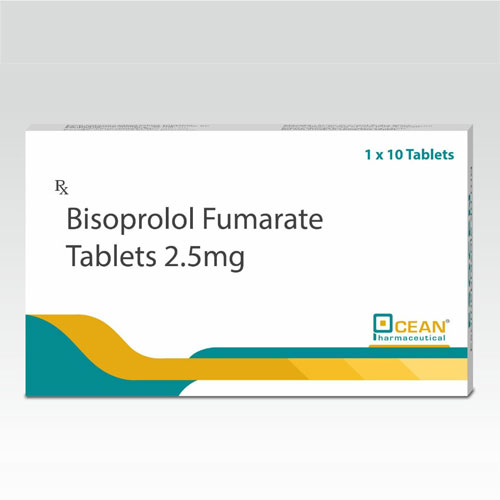 Bisoprolol Fumarate 2.5mg Tablets