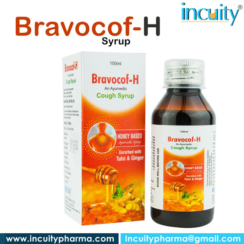 Bravocof-H Cough Syrup (Honey Based)