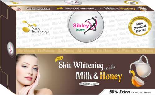 Skin Whitening with Milk & Honey Facial Kit
