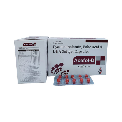ACEFOL-D Softgel Capsules