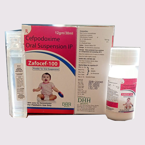 ZAFOCEF-100 Dry Syrup