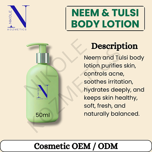 Neem and Tulsi Body Lotion