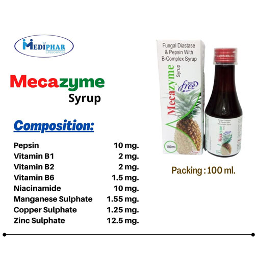 Mecazyme Syrup (100ml)
