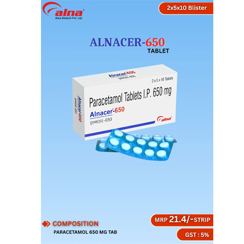 ALNACER-650 TABLETS