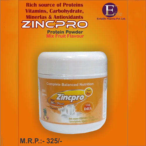 ZINCPRO DHA MIX FRUIT FLAVOUR Protein Powder