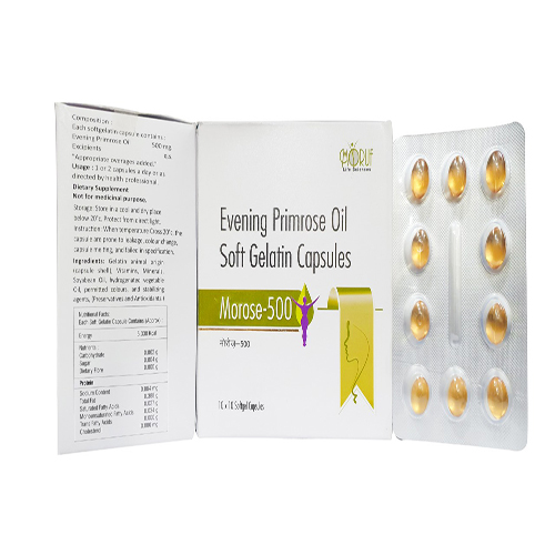 MOROSE-500 Softgel Capsules