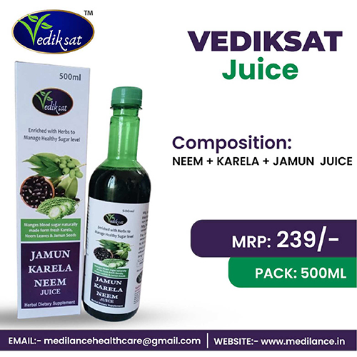 VEDIKSAT-NEEM KARELA JAMUN JUICE