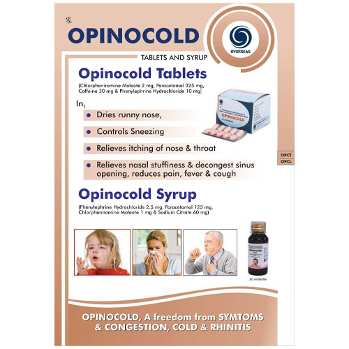 Opinocold Tablets / Syrup