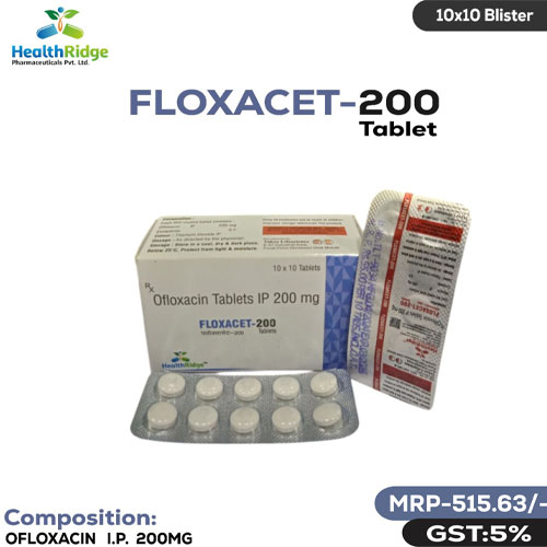FLOXACET-200 TABLETS