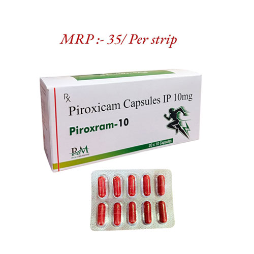 Piroxicam Capsules 10mg