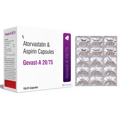Gevast-A 20/75 Capsules