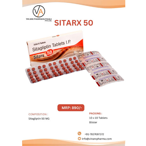 SITARX-50 TABLETS