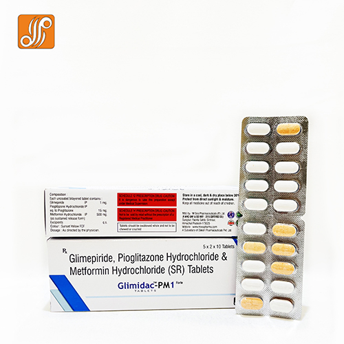 GLIMIDAC-PM 1 FORTE Tablets