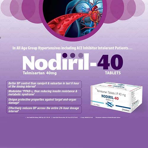 Telmisartan 40mg Tablets