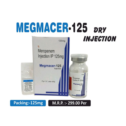 Meropenem 125mg Injection