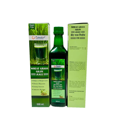 CELESTICA WHEAT GRASSS GILOY JUICE
