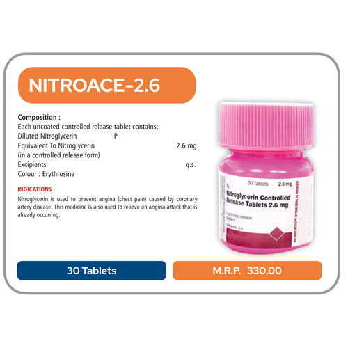 NITROACE-2.6 TABLETS